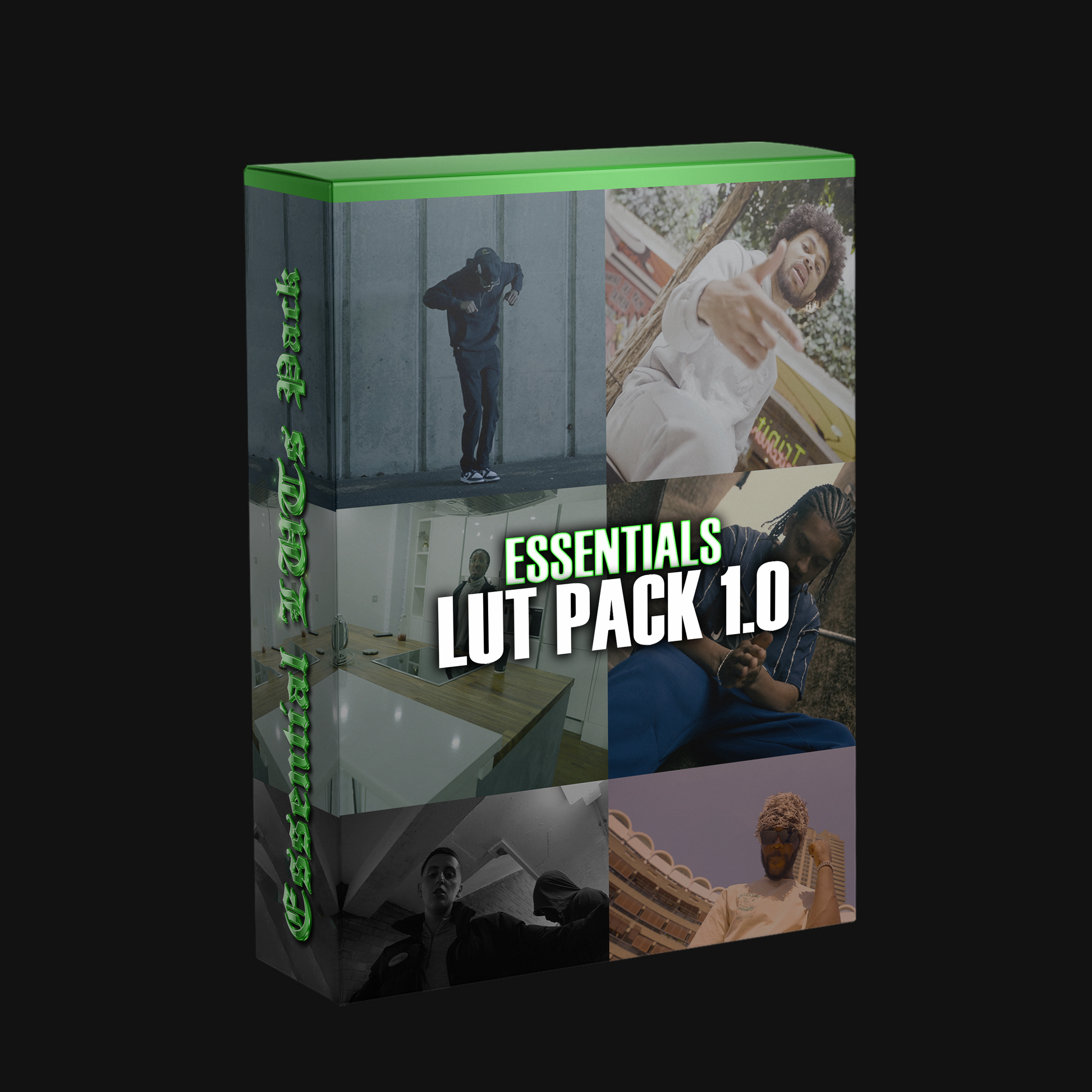 Essential LUT pack featuring a variety of color grading presets for enhancing video footage